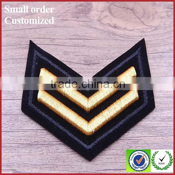 Custom Hand Embroidery Banner Family Crest Blaze Textile Shield Badges photo-4