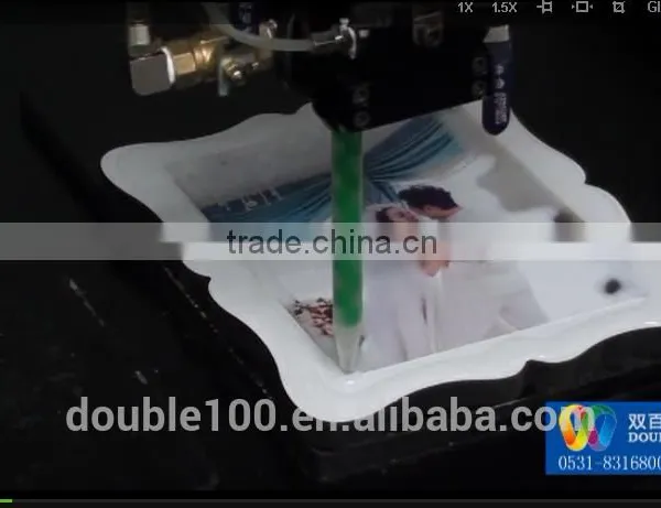 Auto Crystal Wedding Frame Making Machine Newest Solution in Cystal Cover/frame Making photo-2