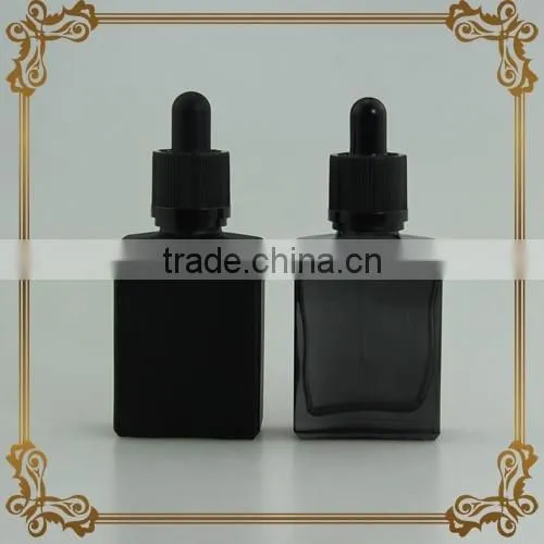30ml Black Frosted Glass Bottle Dropper Bottle