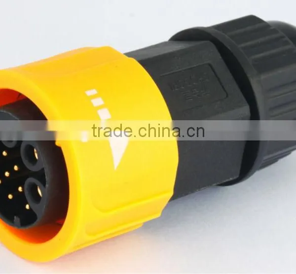Large 3+9P UL Push Lock IP67 Waterproof Connector,Chogori High Quality Nylon Connector,high Current Watertight Connector photo-2