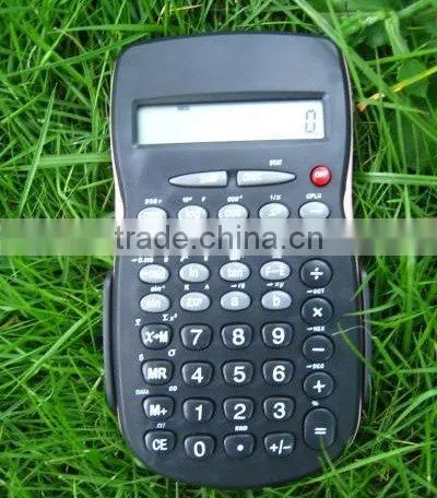 Color Mini Folden Pocket LCD Scientific and Sot Function Calculator