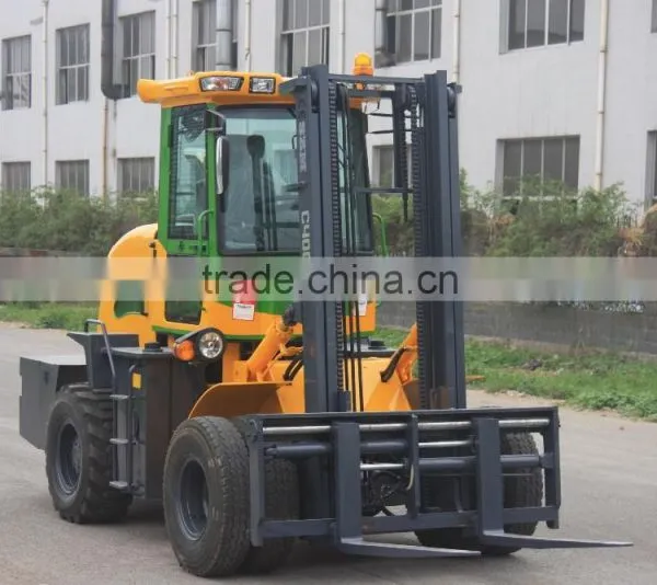 Diesel Rough Terrain Forklift 4*4 4 Way Forklift photo-4