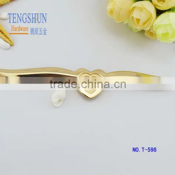 Zinc Alloy Decorative Side Clip for Purse New Style Metel Bag Parts Free Samples photo-3