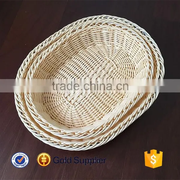 2016 High Quality Oval Shape Plastic Fruit Basket Supplier's Choice