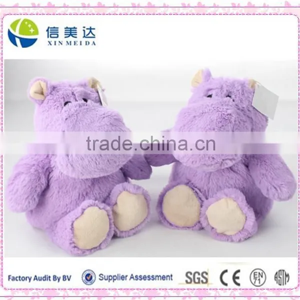 New Design Birthday Gift- Innovative Lavender Hippo Plush Toys photo-2