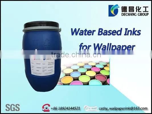 China Supplier Super Black Water Based Pigment Ink Dye Ink for Wallpaper