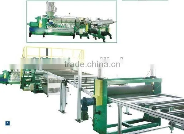 ABS PS Plastic Sheet Extrusion Machine photo-2