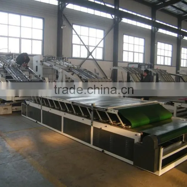 Touch Scream Full Automatic Flute Laminator Laminating Machine /flute Laminator /laminater Machinery Made in China photo-2