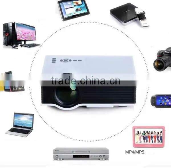 Factory Price Home Theater UC40 Mini Projector Led Pocket Projector for Christmas Day Halloween Easter Day Children Day photo-4