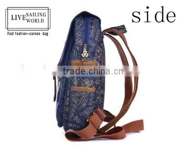 Large Capacity Unisex Handmade Canvas Laptop Bag & Backpack photo-2