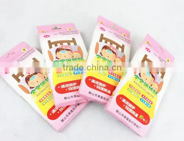 Chinese Natural Herbal Fever Cooling Patch, Ever Cooling Patch for Adult & Baby photo-3