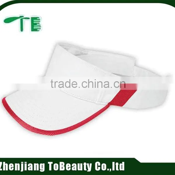White Universal Embroidery Sun Visors photo-4