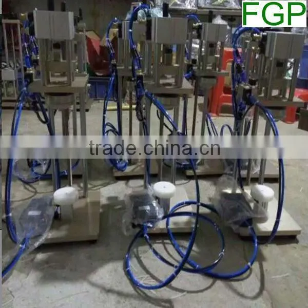 Semi Automatic Desktop Cosmeitc Bottle Perfume Bottle Capping Machine Capper Machine Cap Sealing Machine