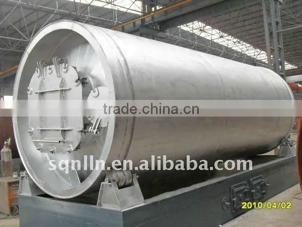 Fully Automatic 10 Tons Waste Tyre Pyrolysis Equipment photo-3
