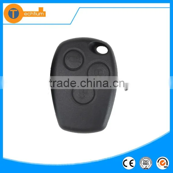 Plastic Replacement 3 Button Remote Key Blank Fobs With Logo on the Car Key Shell Cover for Renault Modus Twingo Clio Espace photo-2