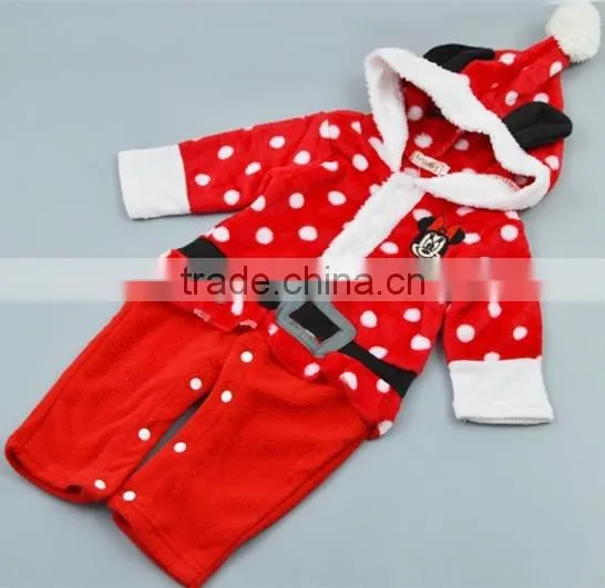 Wholesale High Quality Cartoon Warm Baby Girl Christmas Fancy Costume photo-4
