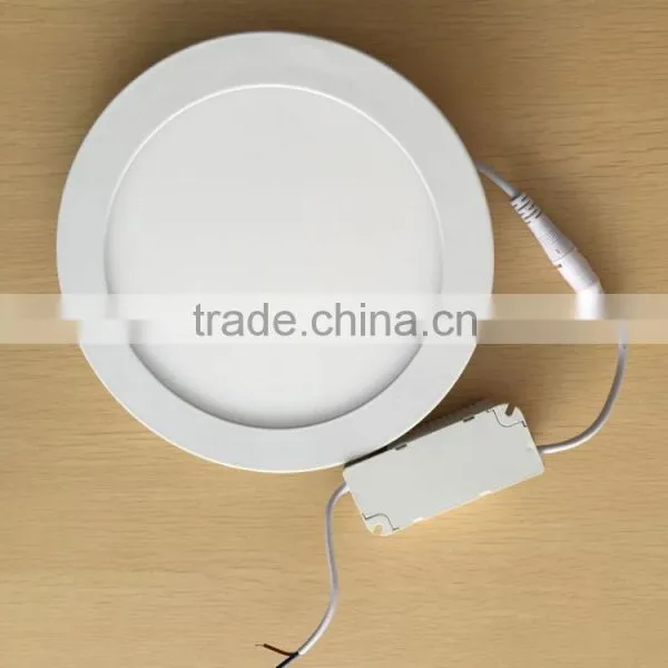 110v/220v Ultrathin Recessed 15w Led Round Panel Light photo-3