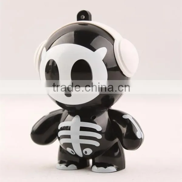 YK-1006 Plastic 42g Portable Music Monster Wireless Manual Portable Mini Speaker With USB Charger photo-2