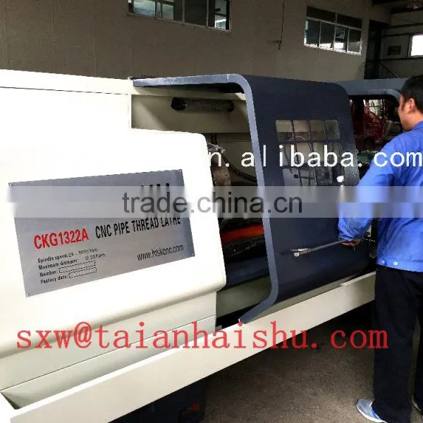 Large Oil and Gas Pipelines and Processing Pipe Thread Lathe CKG1322A photo-4