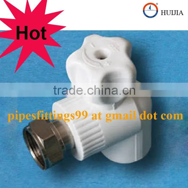 High Quality PPR Valve/PPR Radiator Angle Valve