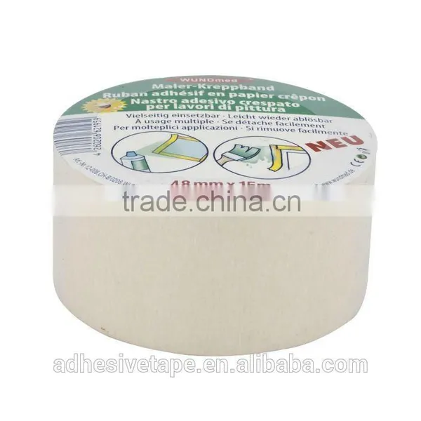 Beige Creamy-white Crepe Tape MASKING Tape photo-3