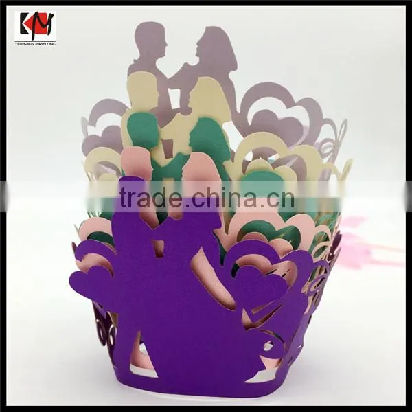 Dancing Lovers Cupcake Wrapper photo-2