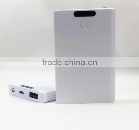 Super Slim Credit Card Power Bank 2200mAh photo-5