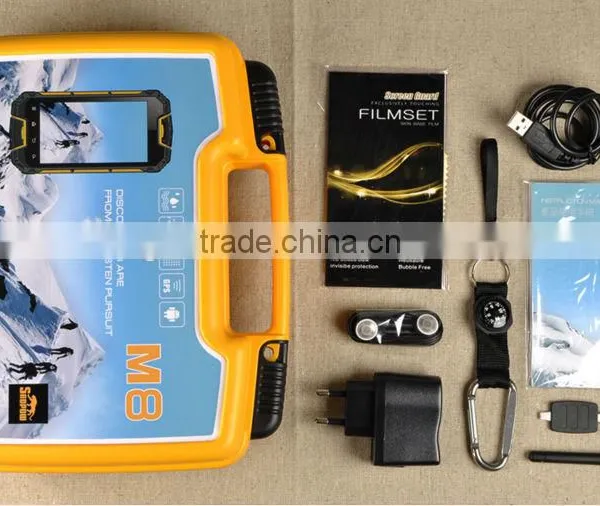4.5 Inches Quad Core Mobile Phone M8 Waterproof Walkie Talkie IP68 With Dual Card Interphone photo-5