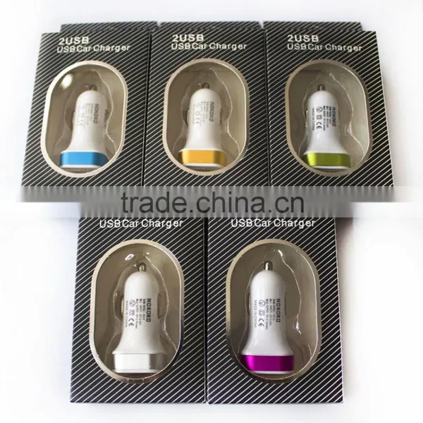 2.1A/1A Aluminium Alloy One to Two Car Charger for Apple Iphone/Ipad and Android Phone/Tablet photo-6
