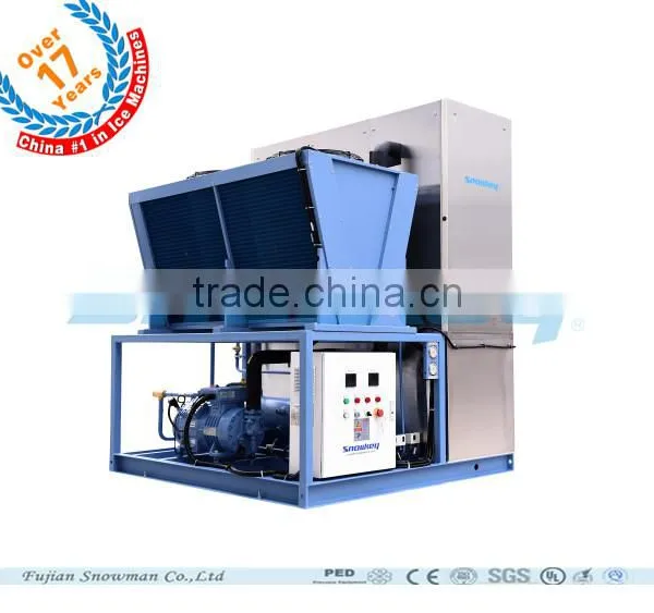 2017 Year Newest Design 1Ton Per Day Falling Film Type Water Chiller System