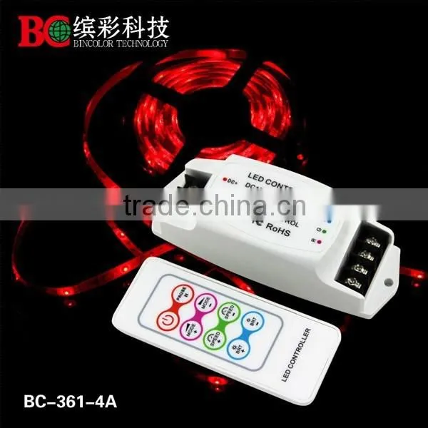 350mA/CH*3 Channels RF Remote Mini Led Rgb Controller photo-6