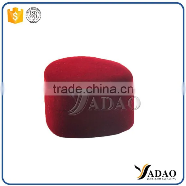 Fashion Heart Shape Flocking Jewelry Packaging Box Wholesale photo-6