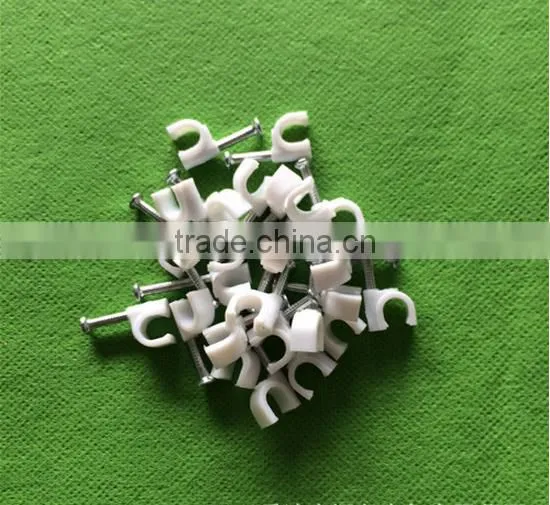 Good Selling Full Size PE Material Round Nail Cable & Wire Clip photo-3