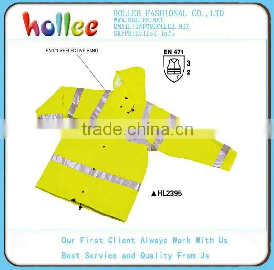 High Visibility Jacket Yellow