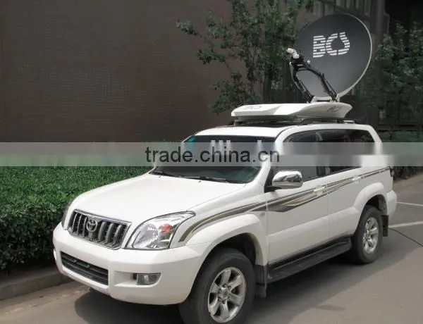 4ft Vehicle Mount Driveaway Satellite Dish Antenna for Communication