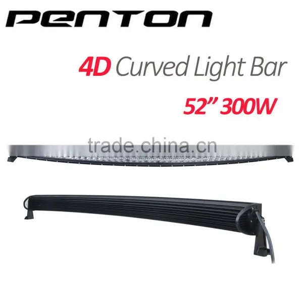 Penton 52 Inch 300w 4D Lens Waterproof Offroad Light 4x4 Accessories 52'' Led Light Bar