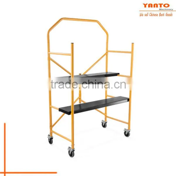 High Quality Metal Scaffold Folding Wooden Work Bench Table With Drawers photo-4