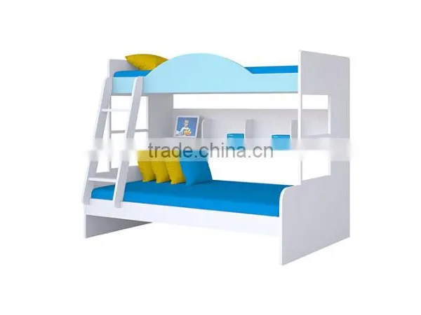 Factory Supply Newest Design MDF Material Kids Bunk Bed photo-4