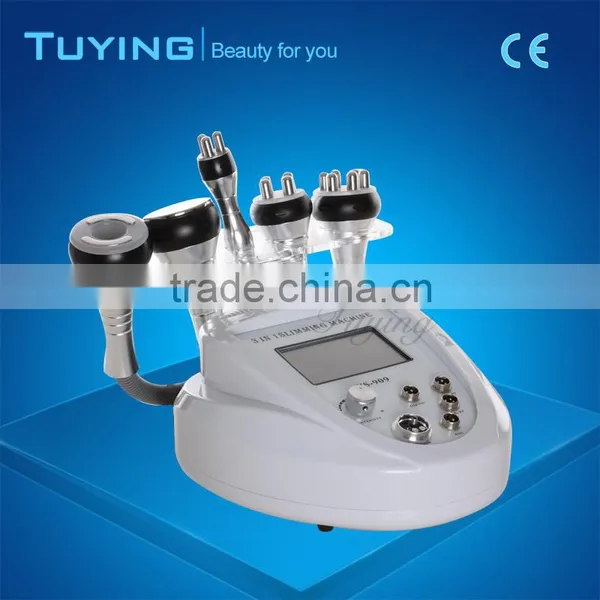 CE Approved 5 in 1 Strong Energy Shock Wave Cavitation rf Slimming Machine for Sale photo-2