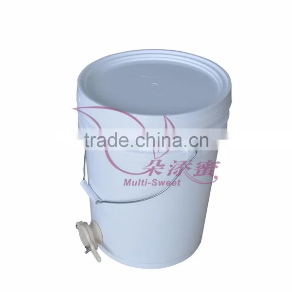20 Liter White Plastic Honey Pail /Busket With Honey Gate photo-4