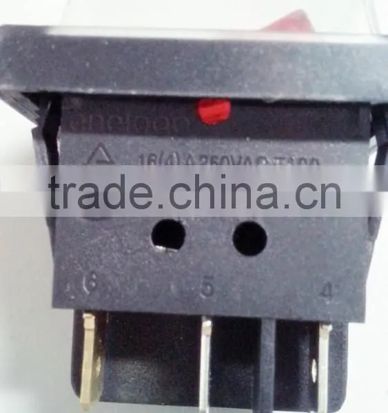 Electric Rocker Switch/push Button Switch Double Push Bottons 2 photo-3
