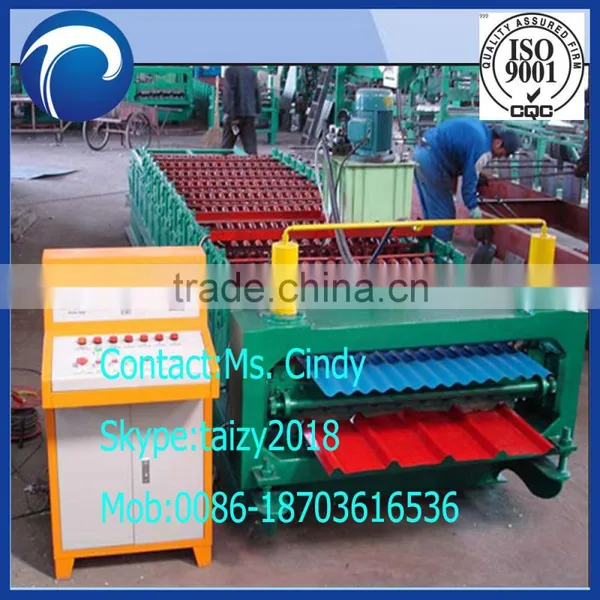 Good Feedback Color Steel Tile Forming Machine 0086-15838061759