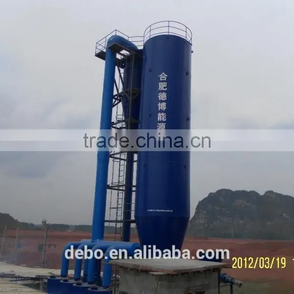 300Nm3 to 20000Nm3 Biomass Fluidized Bed Gasifier for Boiler and Generator Wheat Straw Gasification Power Plant