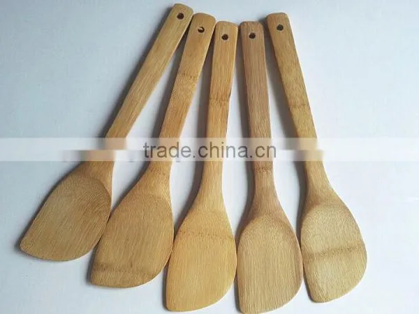 Carbonize Bamboo Scoop With Salad Oil