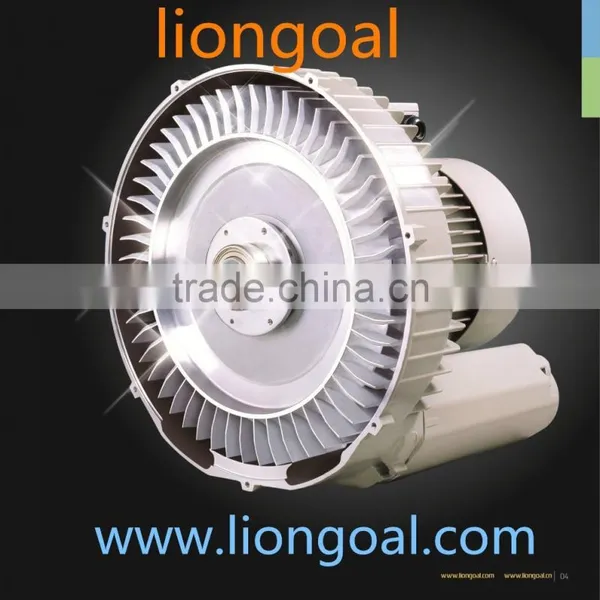 High Pressure Air Ring Blower Providing Oxygen for Fish Ponds