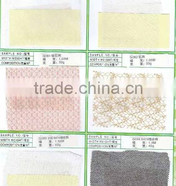 Polyester /nylon Mesh Fabric