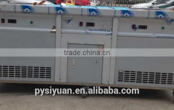 Used Commercial Double Pan Fry Ice Machine for Sale photo-3