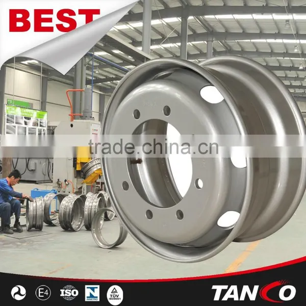 22.5x8.25 High Quality Steel Truck Wheel ,truck Steel Wheel,truck Rim