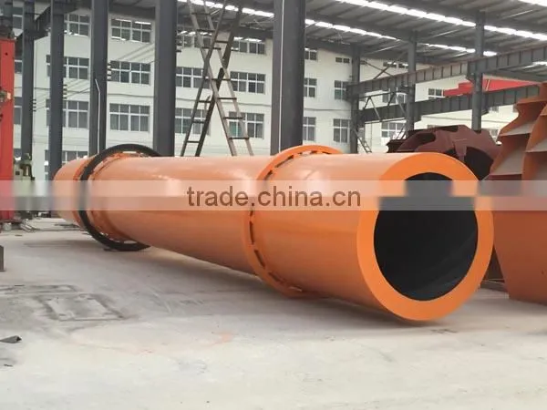 China Industrial High Temperature Wood Rotary Drum Dryer for Sale photo-2