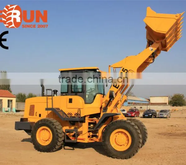 Qingdao Everun Brand 3.0 Ton Wheel Type Front End Loader With Tipping Cabin photo-5